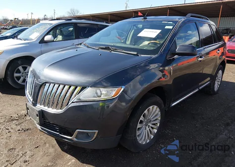 2014 Lincoln Mkx z USA, uszkodzony, nr VIN 2LMDJ6JK1EBL00539